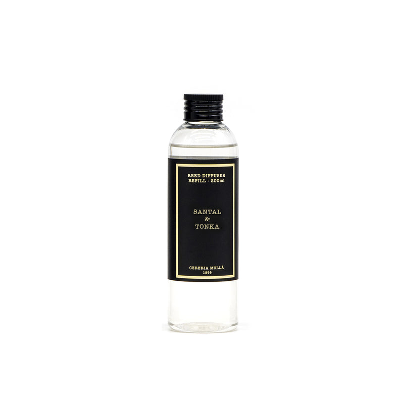 Cereria Molla 1899 refill för doftpinnar 200 ml - Santal & Tonka