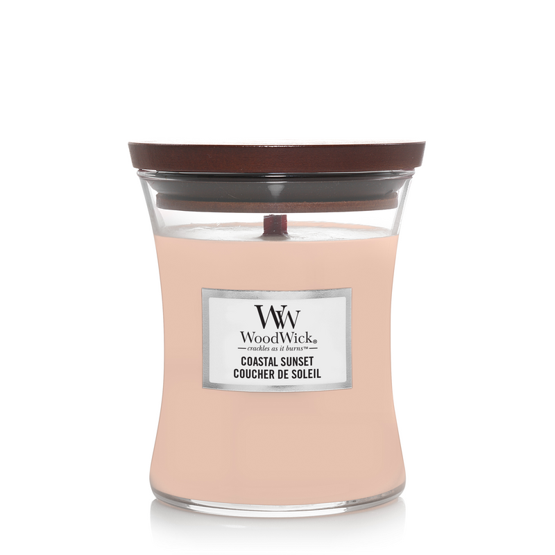 WoodWick doftljus medium - Coastal Sunset