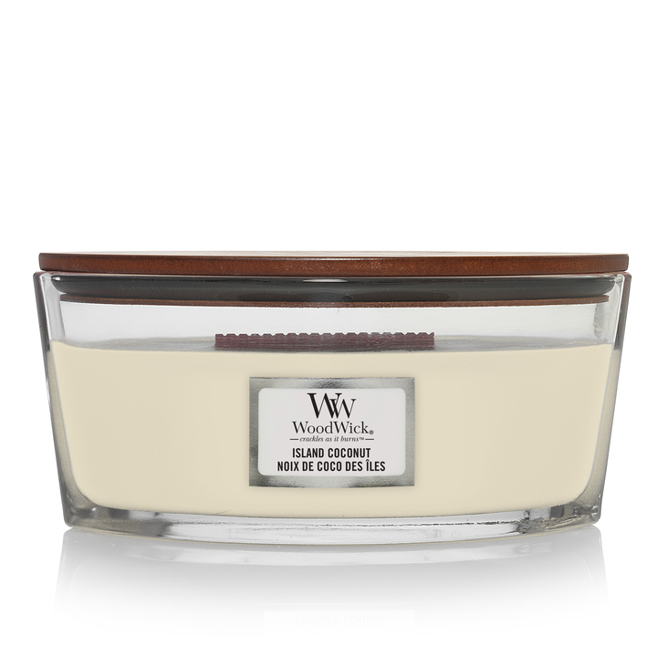 WoodWick doftljus ellipse - Island Coconut