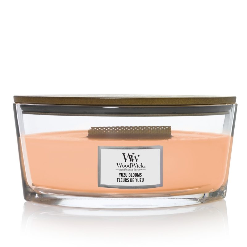 WoodWick doftljus ellipse - Yuzu Blooms