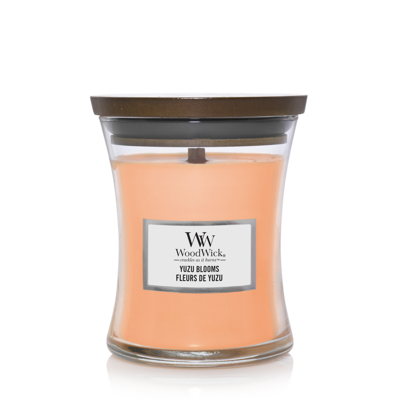 WoodWick doftljus medium - Yuzu Blooms