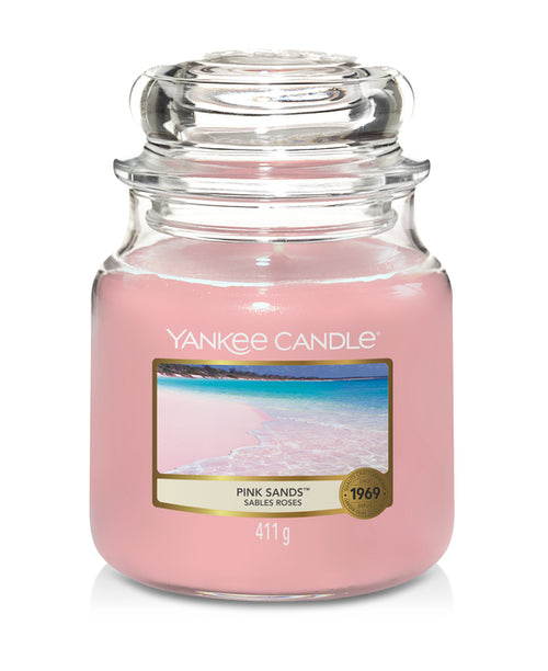 Yankee Candles Doftljus Medium- Pink Sands - ljusbutiken.se