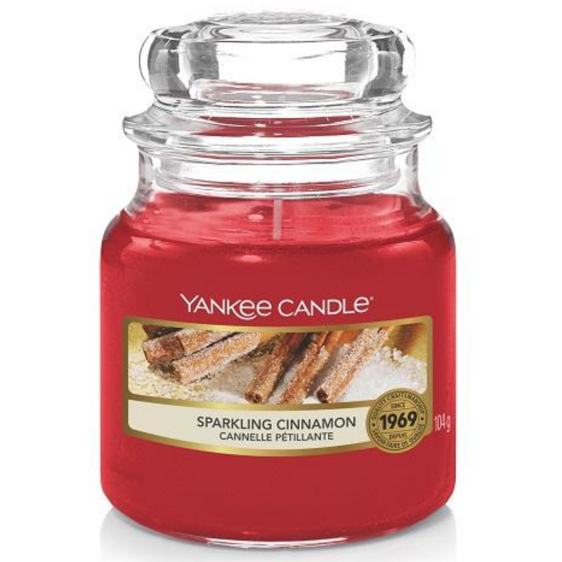 Yankee Candles doftljus liten - Sparkling Cinnamon