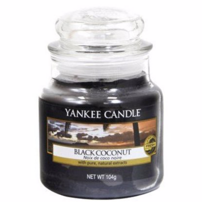 Yankee Candles doftljus liten - Black Coconut